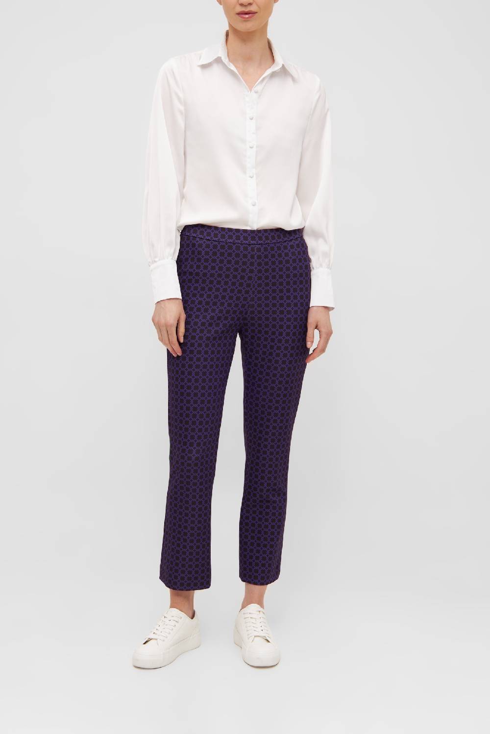 Raffaello Rossi Bootcut Slim verkürzt -7/8 Mid Waist gemustert: MACY 7/8 Zeitbegrenzte Promotion