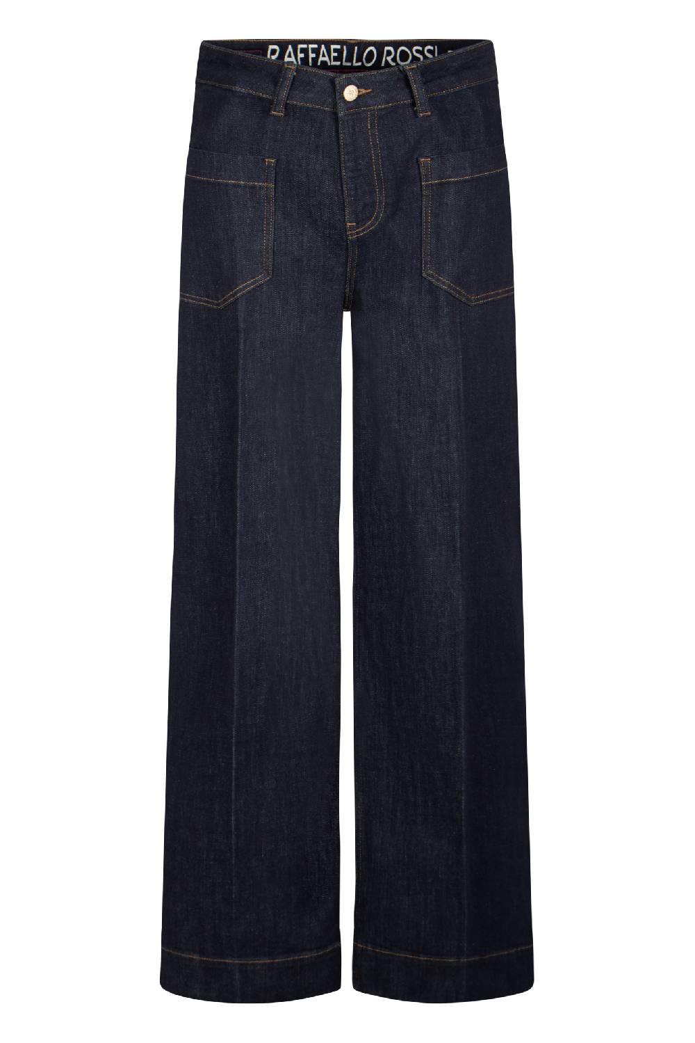 Raffaello Rossi 5-Pocket Wide Leg verkürzt -6/8 High Waist blau: MIRU Vierteljährliche Förderung