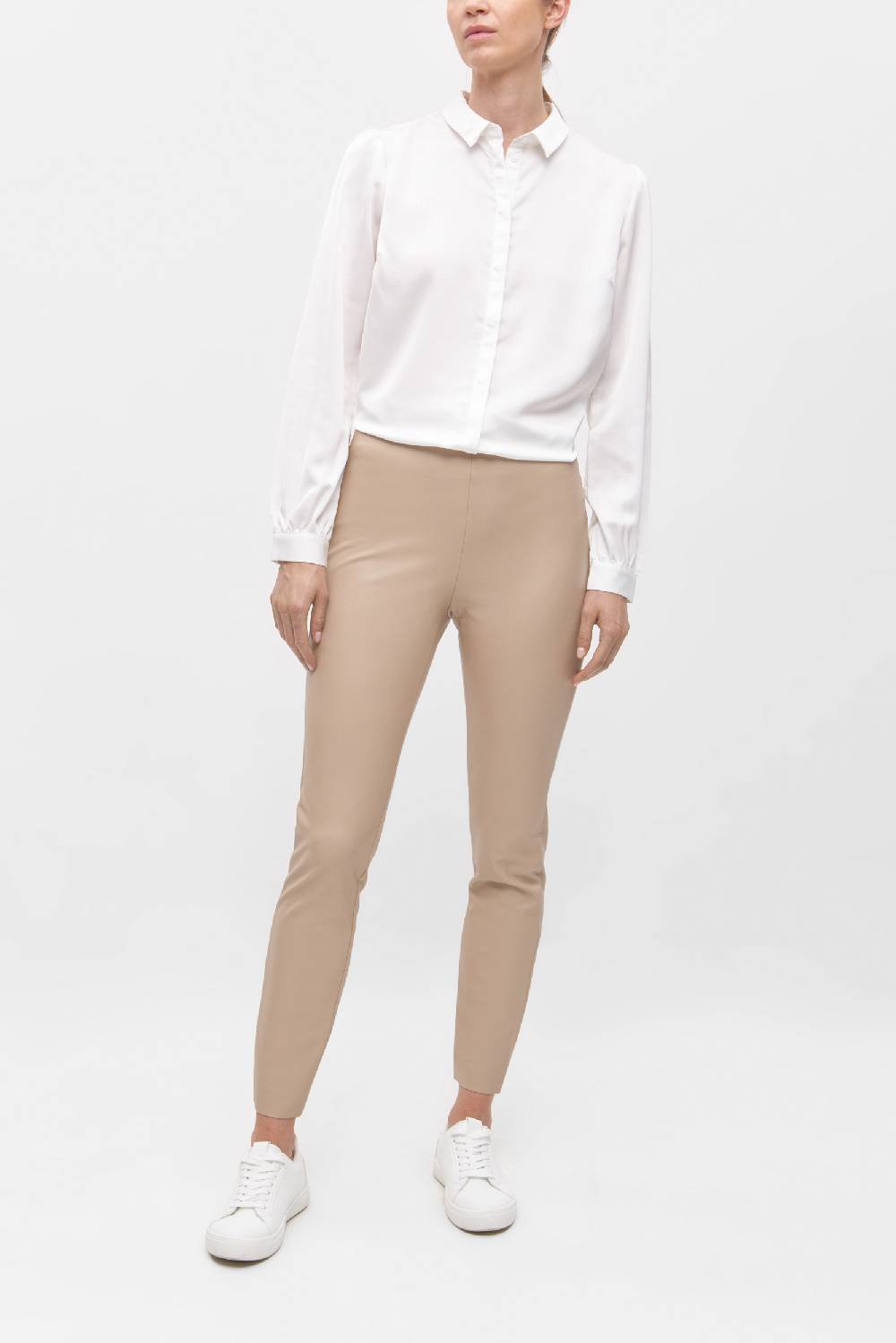 Raffaello Rossi Leggins Skinny lang Mid Waist grau: RESA Super Rabatt