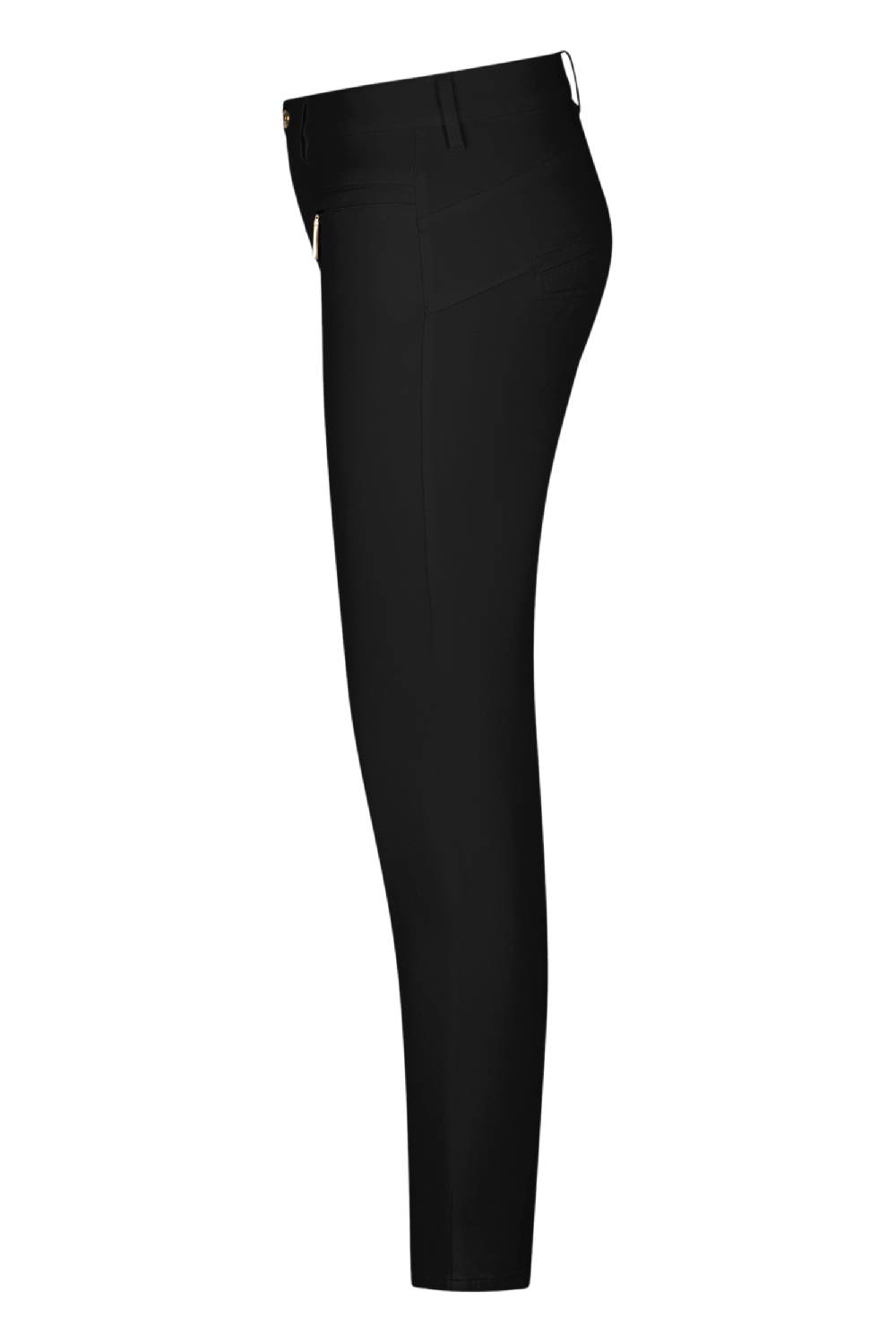 Raffaello Rossi 5-Pocket Slim lang Mid Waist schwarz: SUSANA Riesige Rabatte