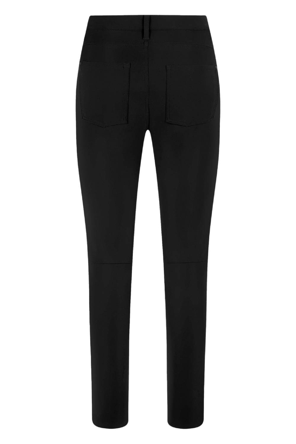 Raffaello Rossi 5-Pocket Slim lang Mid Waist schwarz: SUZY 50% Rabatt mit kostenlosem Versand