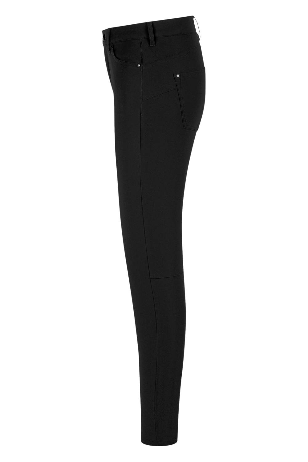 Raffaello Rossi 5-Pocket Slim lang Mid Waist schwarz: SUZY 50% Rabatt mit kostenlosem Versand
