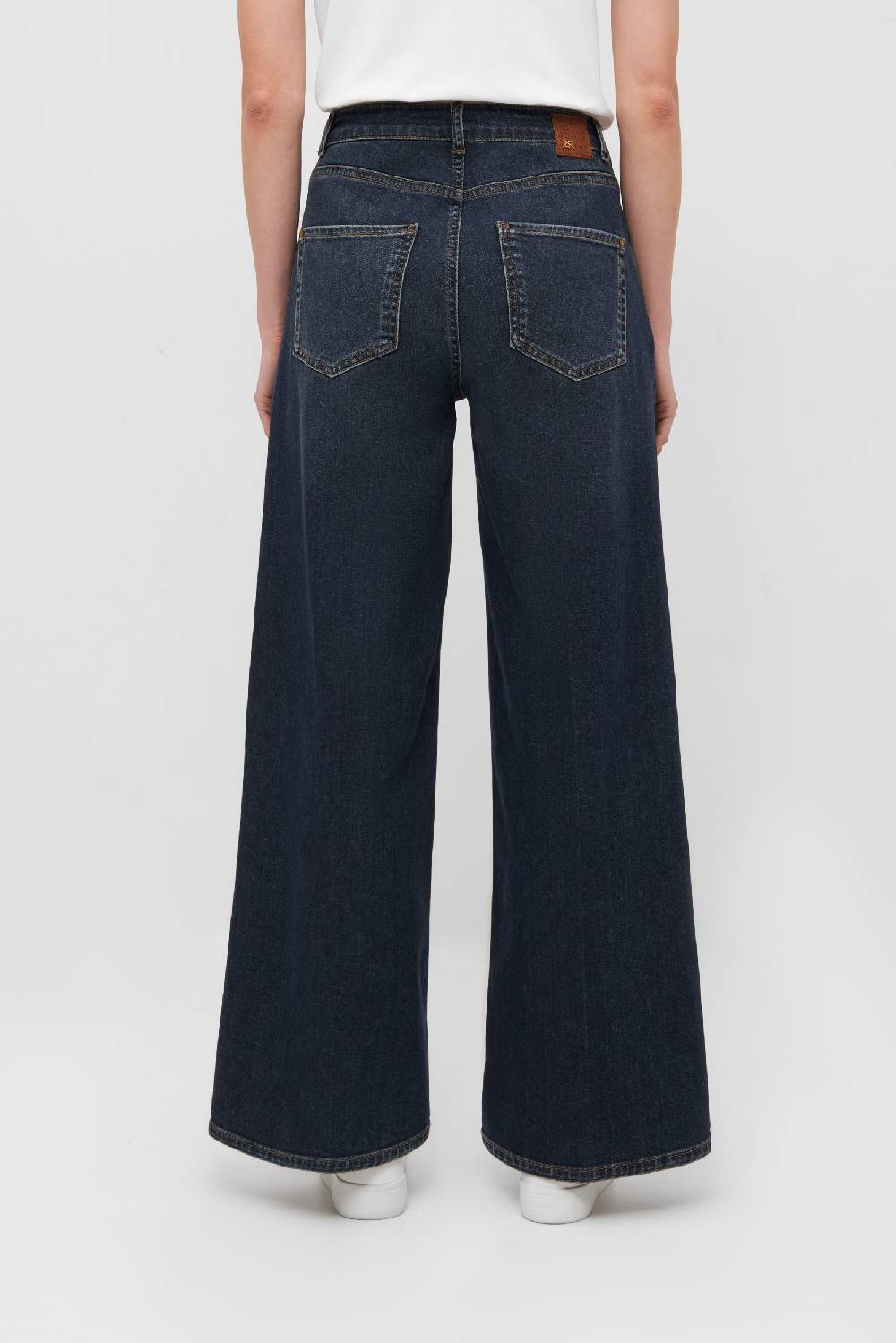 Raffaello Rossi Bootcut Wide Leg lang High Waist blau: SVENTY Kostenloser Versand international