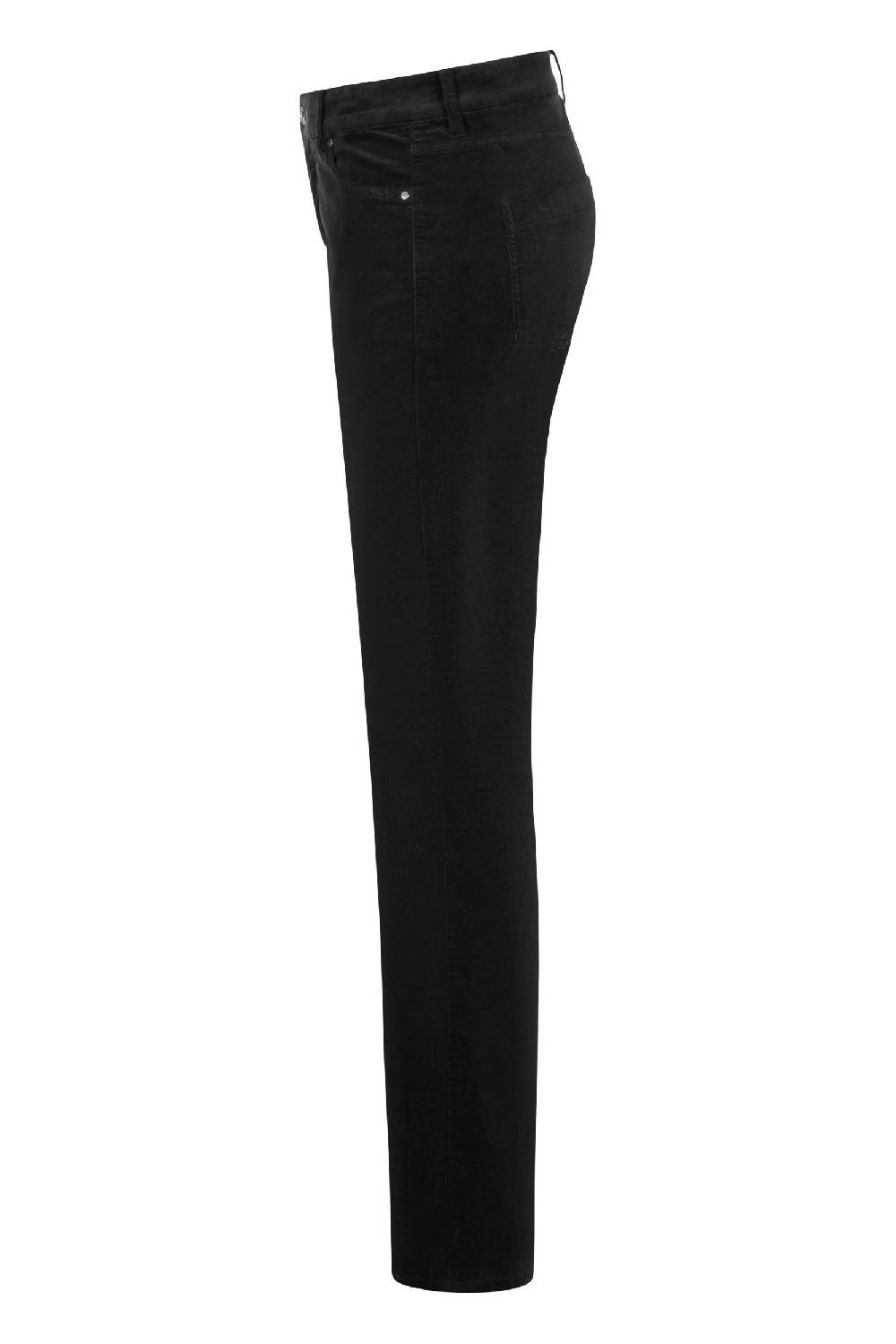 Raffaello Rossi Bootcut Slim lang Mid Waist schwarz: VIC FLARED Fabrikladen