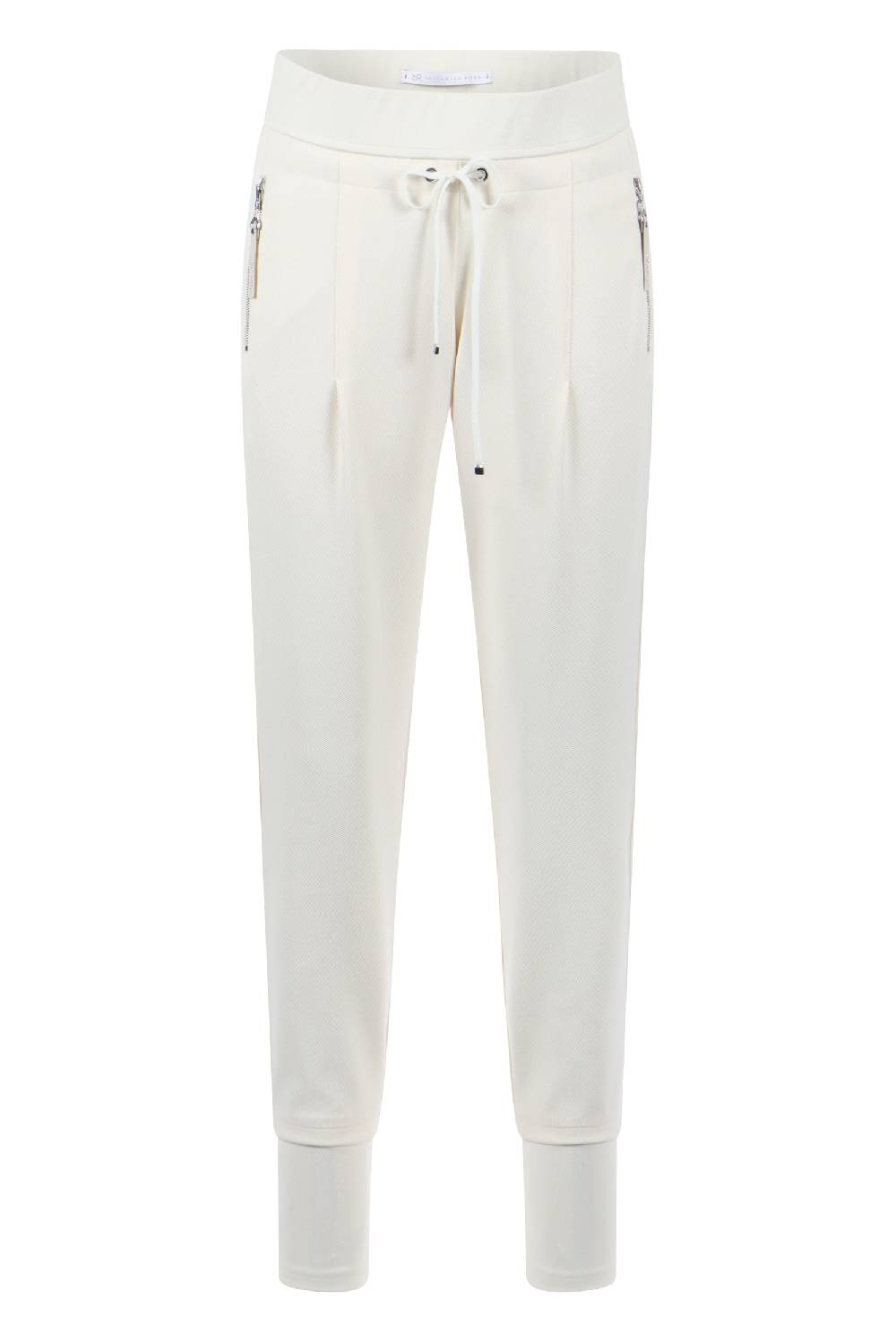 Raffaello Rossi Joggpant Relaxed verkürzt -7/8 Mid Waist weiß: CANDY O 50% Rabatt für begrenzte Zeit