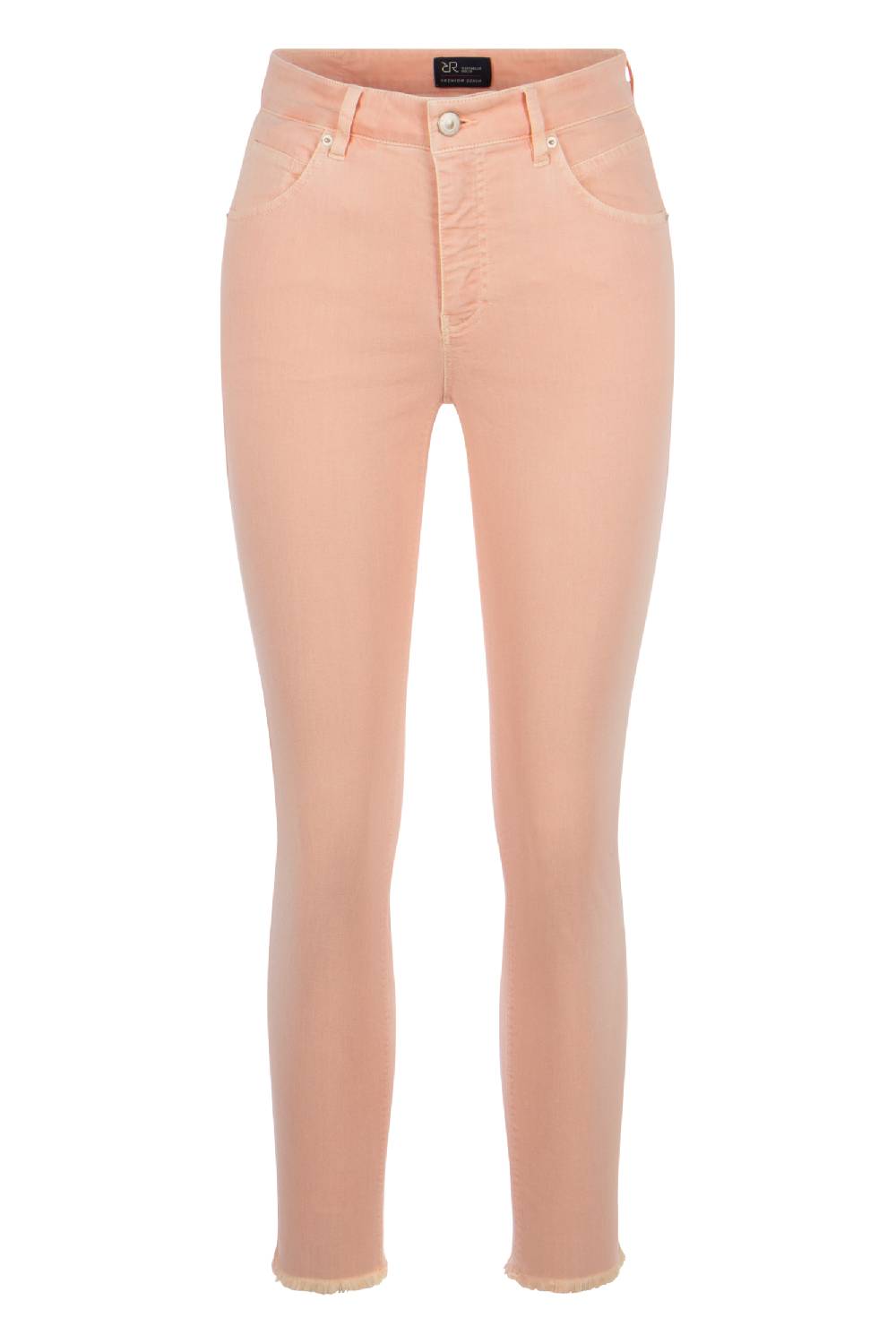 Raffaello Rossi 5-Pocket Slim verkürzt -7/8 Mid Waist rot: AMAL 7/8 im Angebot