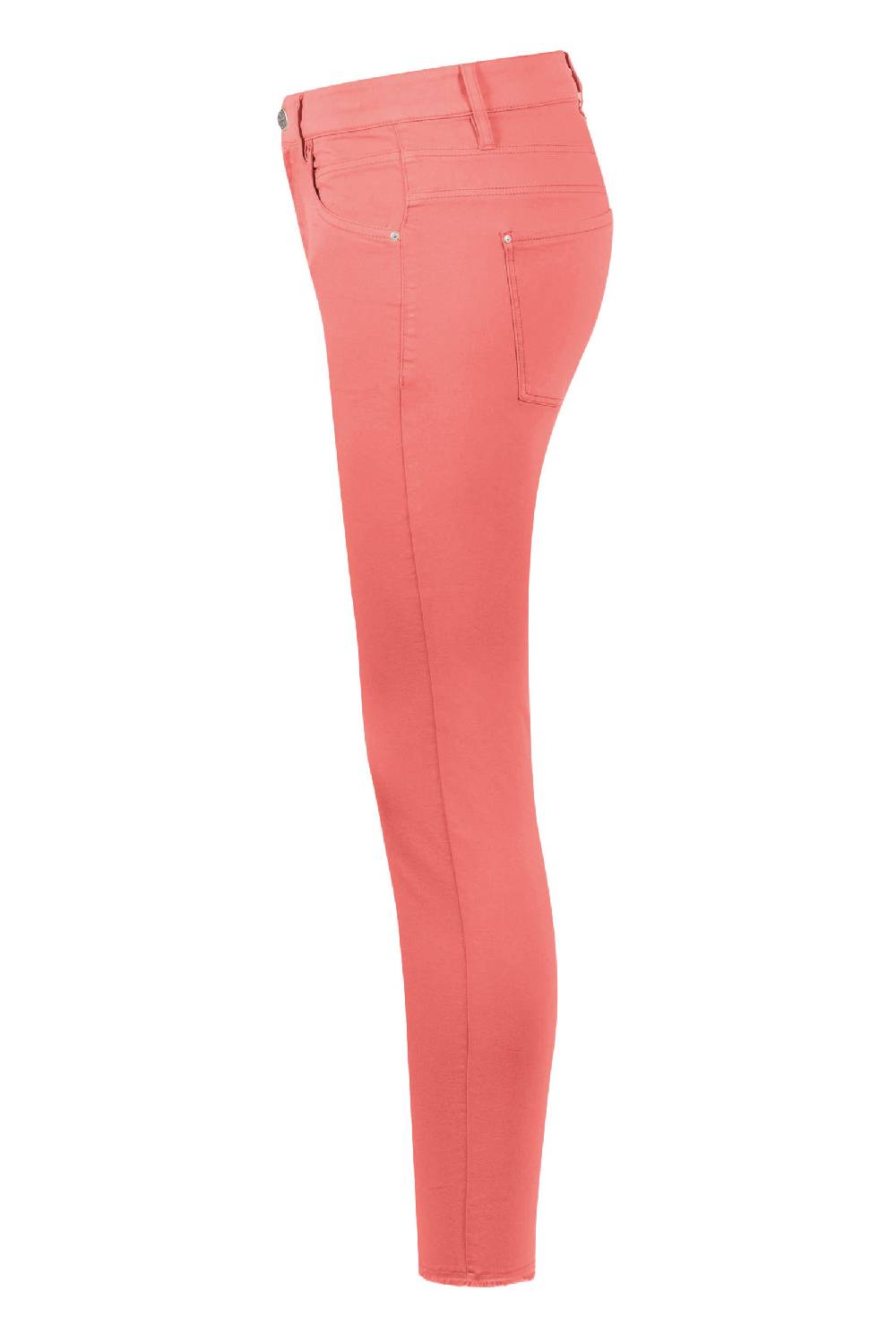 Raffaello Rossi 5-Pocket Slim verkürzt -7/8 Mid Waist rot: AMAL 7/8 Schlussverkauf