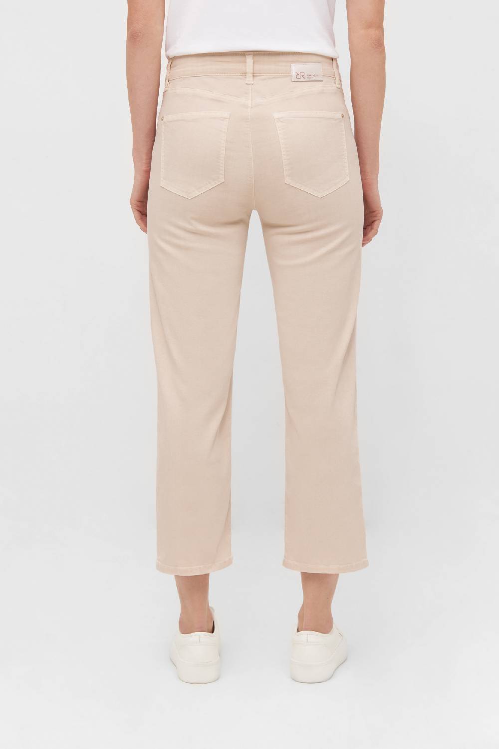 Raffaello Rossi 5-Pocket Straight verkürzt -6/8 Mid Waist beige: LEYLE 6/8 Meist gekauft