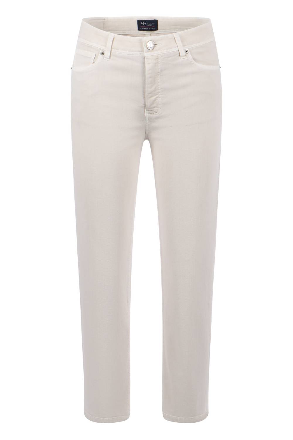 Raffaello Rossi 5-Pocket Straight verkürzt -6/8 Mid Waist beige: LEYLE 6/8 Meist gekauft