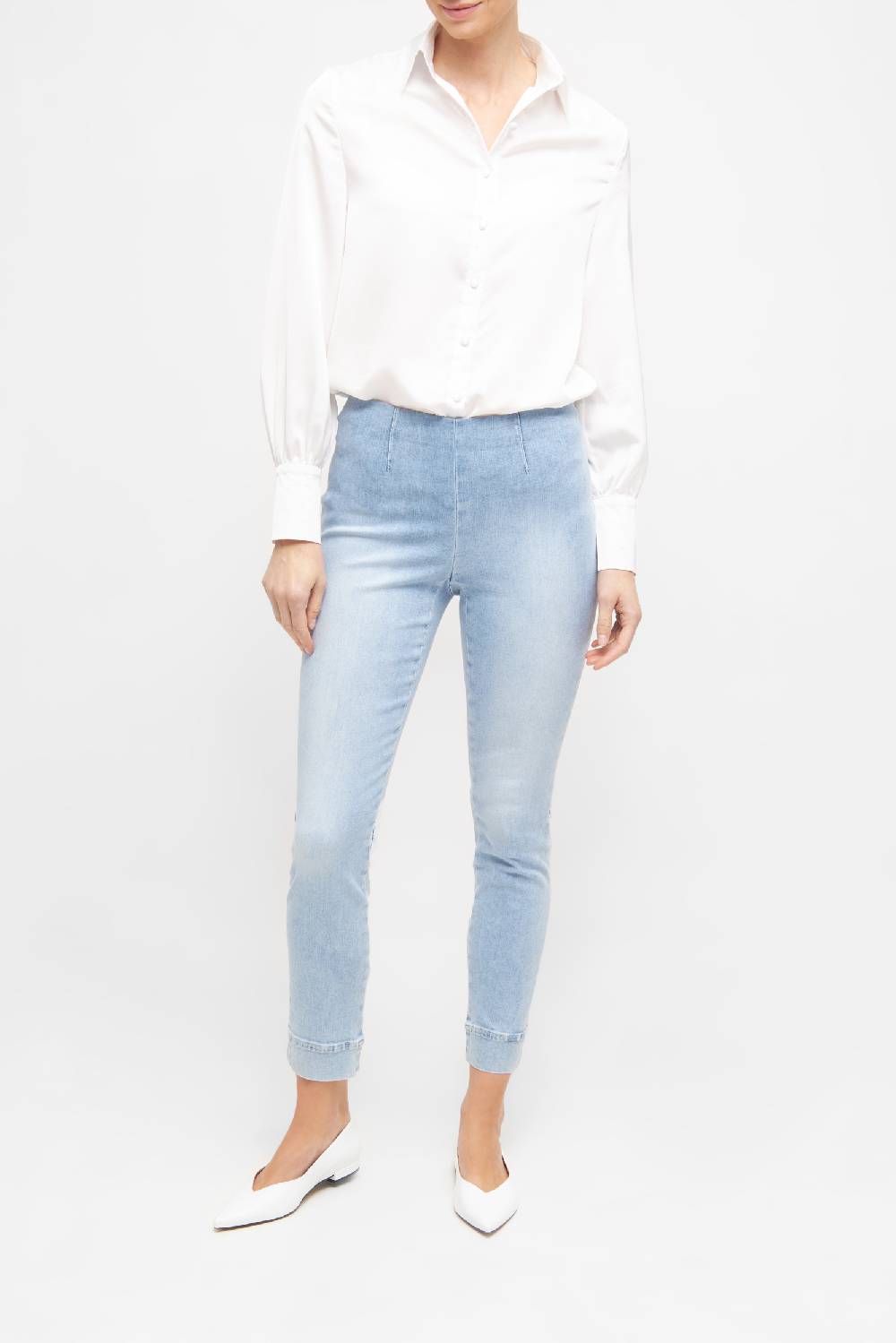 Raffaello Rossi Leggins Slim verkürzt -7/8 Low Waist grau: PENNY Kostenloser Versand