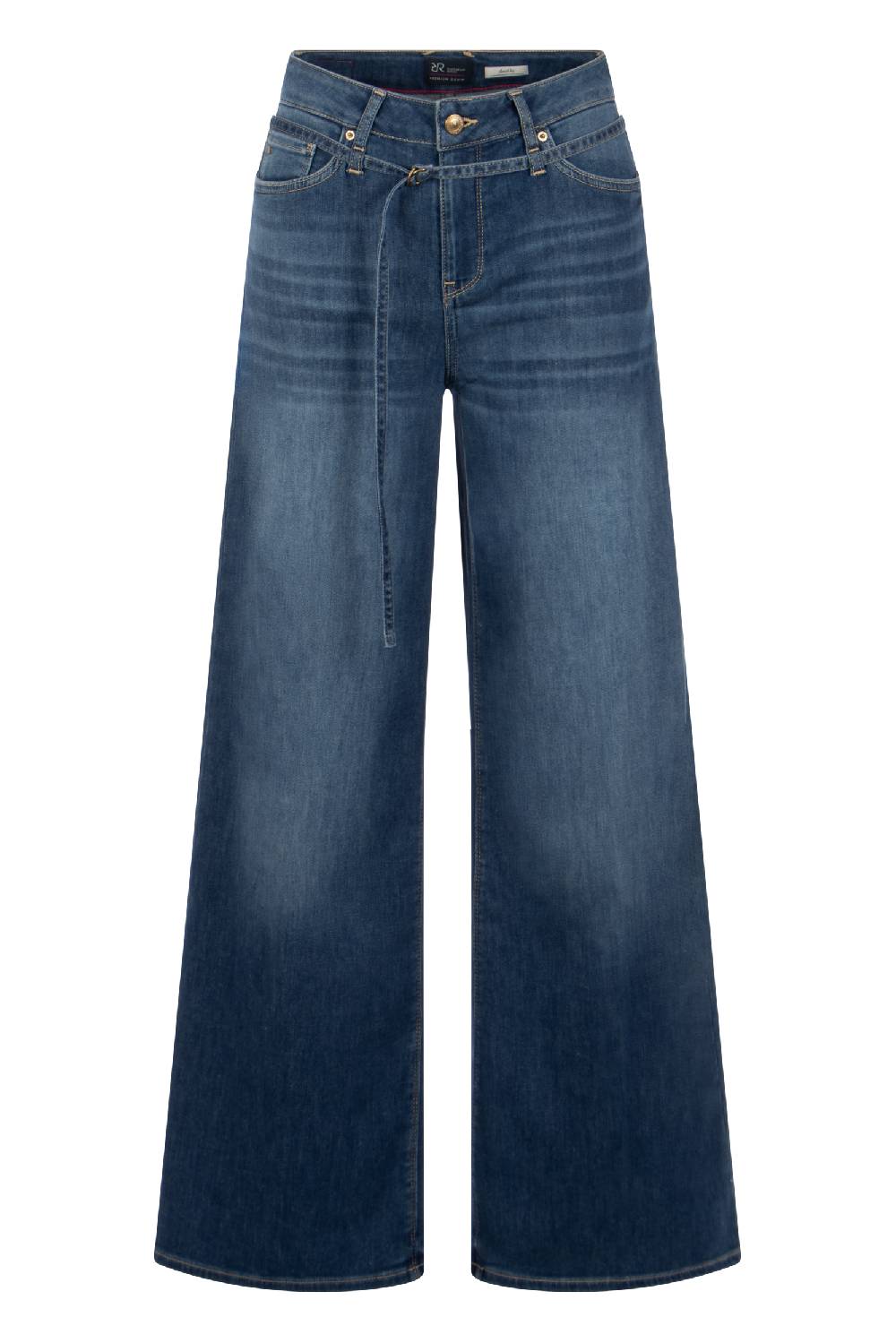 Raffaello Rossi 5-Pocket Wide Leg lang High Waist blau: SVENTY B Rabatt