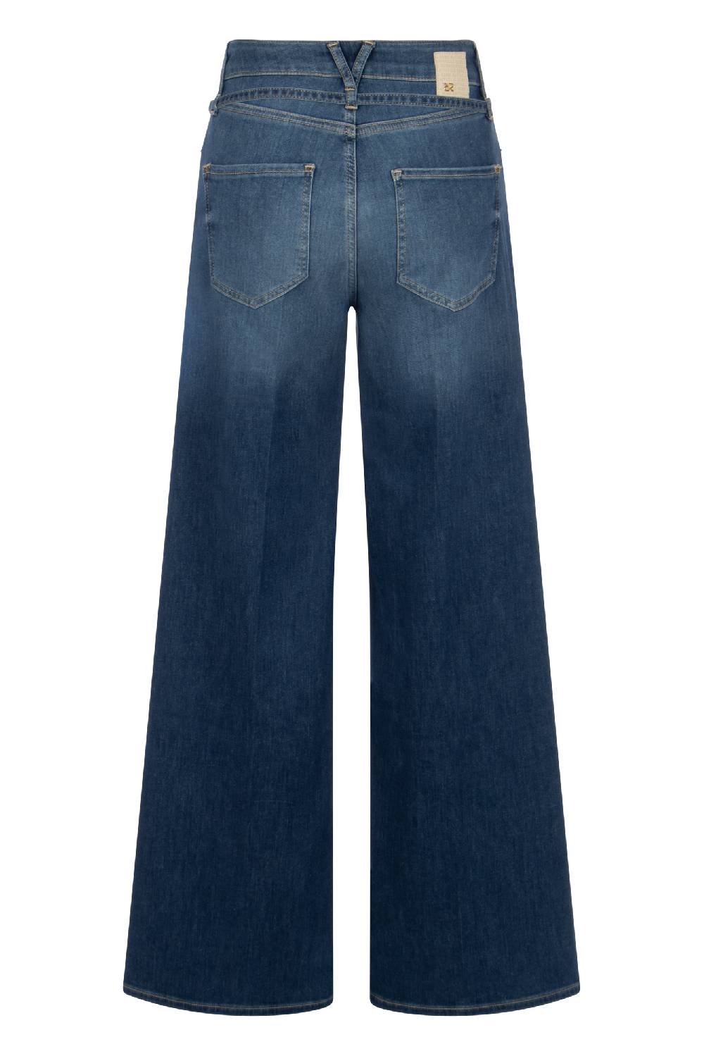 Raffaello Rossi 5-Pocket Wide Leg lang High Waist blau: SVENTY B Rabatt