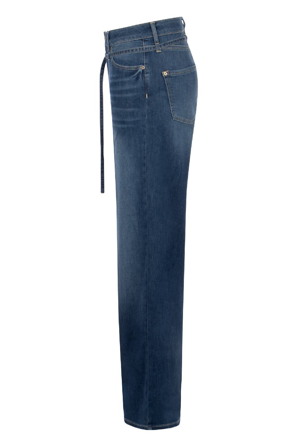 Raffaello Rossi 5-Pocket Wide Leg lang High Waist blau: SVENTY B Rabatt