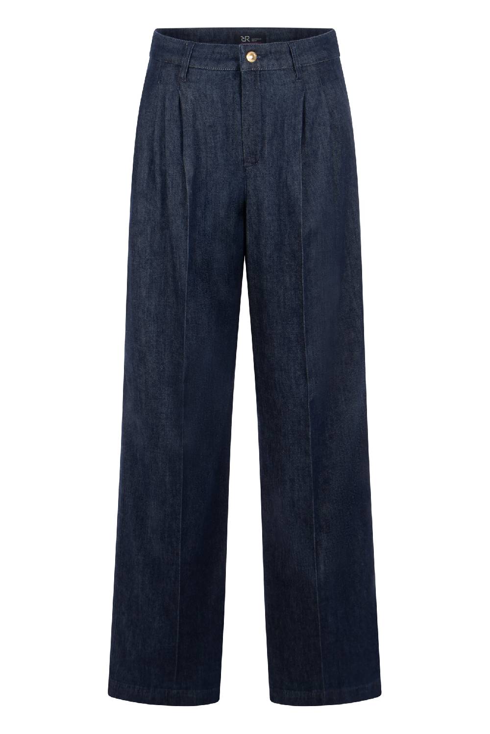 Raffaello Rossi 5-Pocket Wide Leg lang High Waist blau: TARA Günstig kaufen
