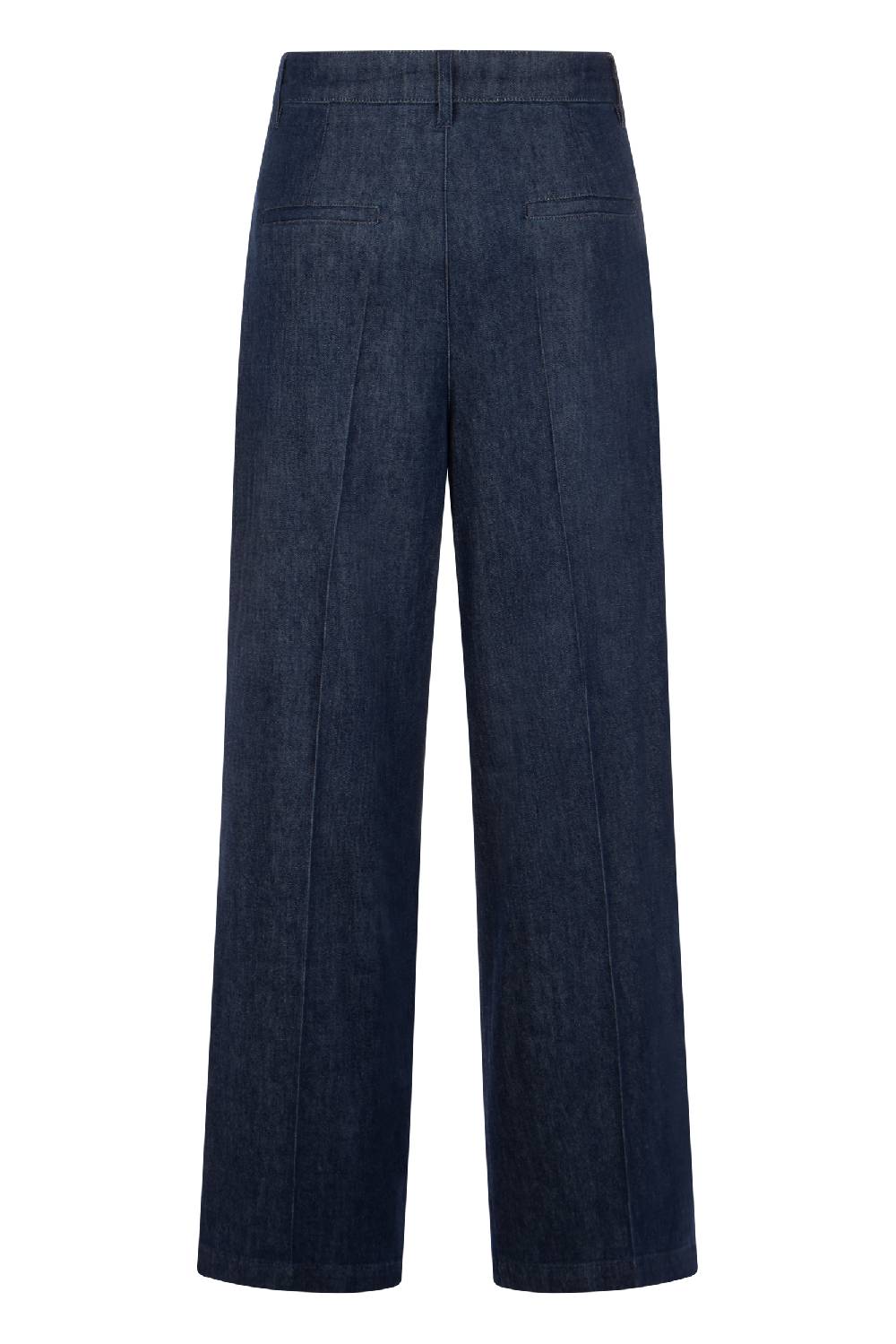Raffaello Rossi 5-Pocket Wide Leg lang High Waist blau: TARA Günstig kaufen