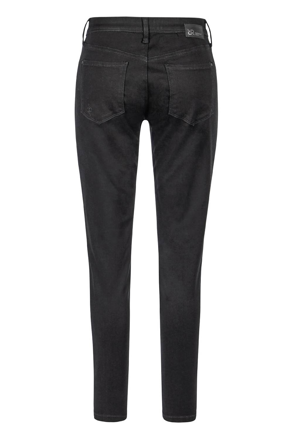 Raffaello Rossi 5-Pocket Slim lang Mid Waist schwarz: VIC Versandkostenfrei