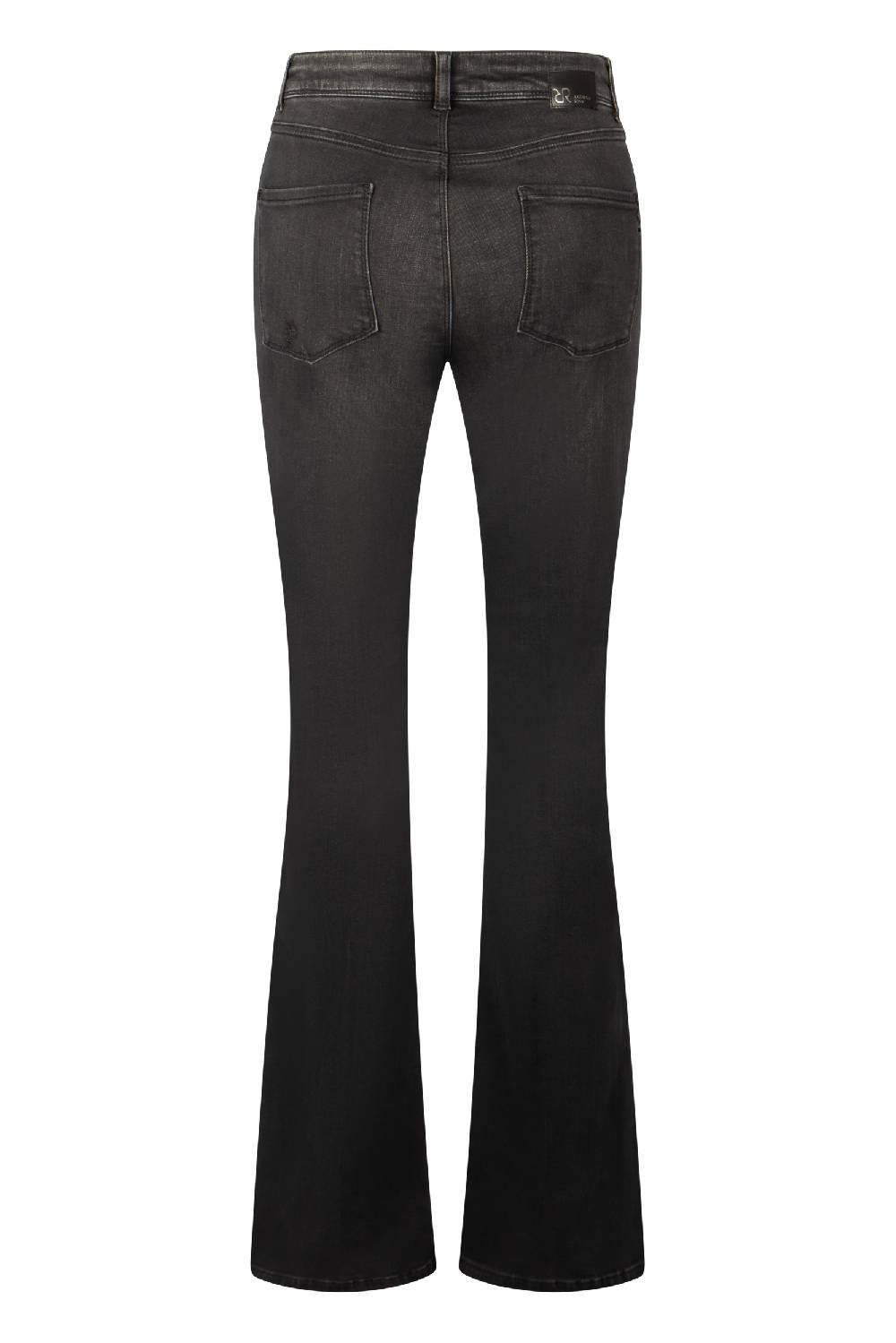 Raffaello Rossi 5-Pocket Wide Leg lang Mid Waist grau: VIC FLARED Flash Sale