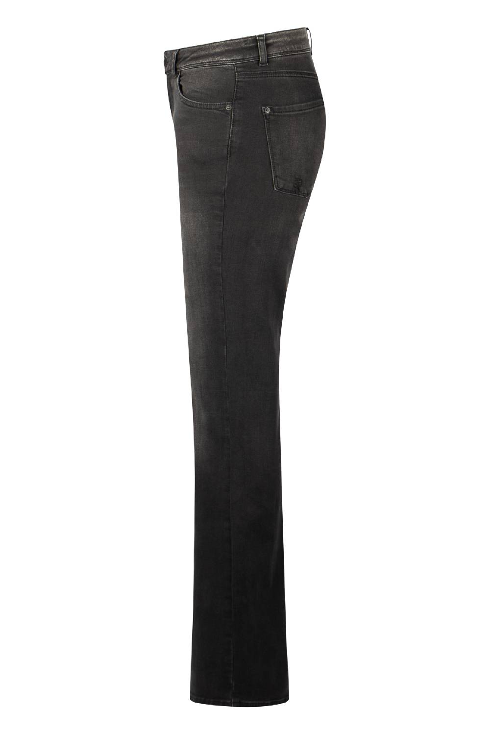 Raffaello Rossi 5-Pocket Wide Leg lang Mid Waist grau: VIC FLARED Flash Sale