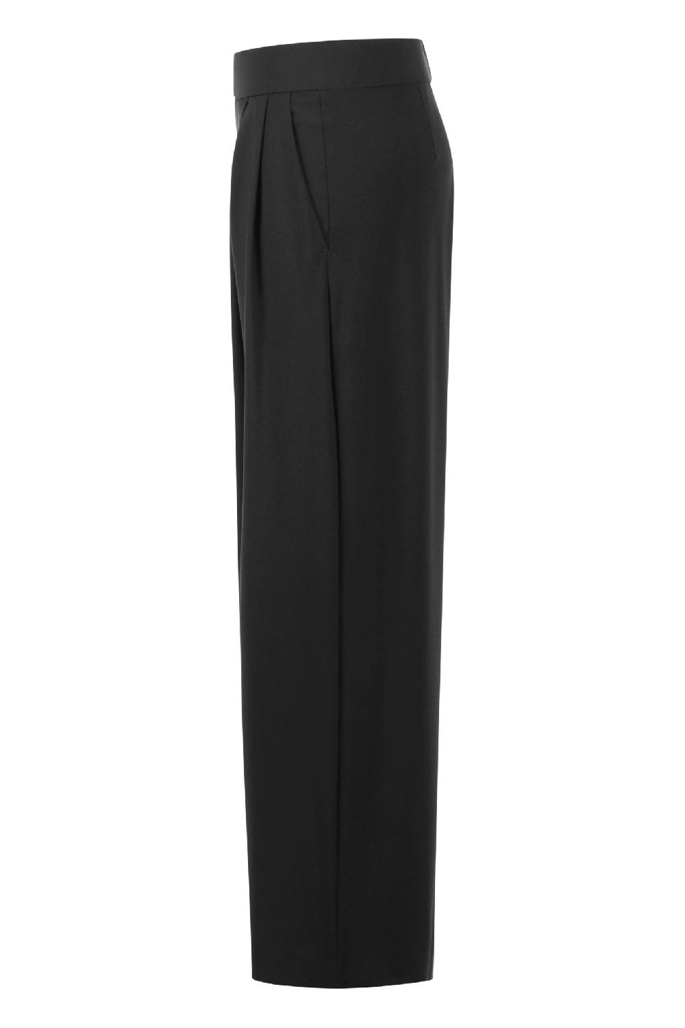 Raffaello Rossi Marlenehose Wide Leg lang High Waist schwarz: ABETA Begrenztes Angebot