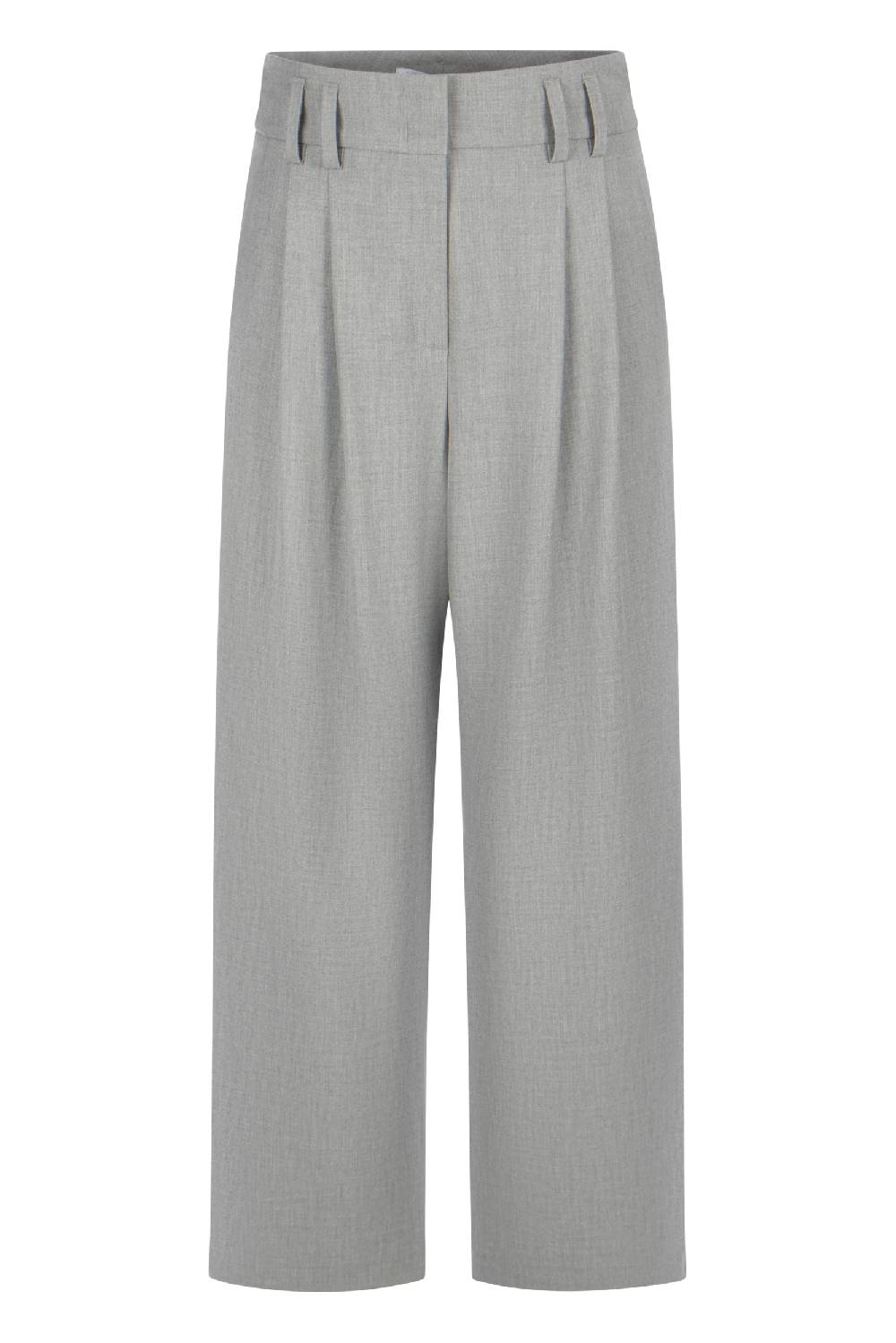 Raffaello Rossi Bundfaltenhose Wide Leg lang High Waist grau: MAYLA Saisonschlussverkauf
