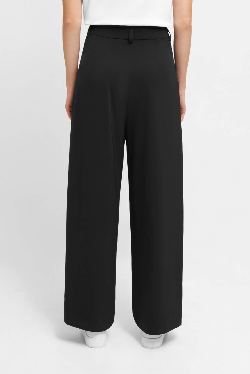 Raffaello Rossi Marlenehose Wide Leg lang High Waist schwarz: MAYLA Online Outlet