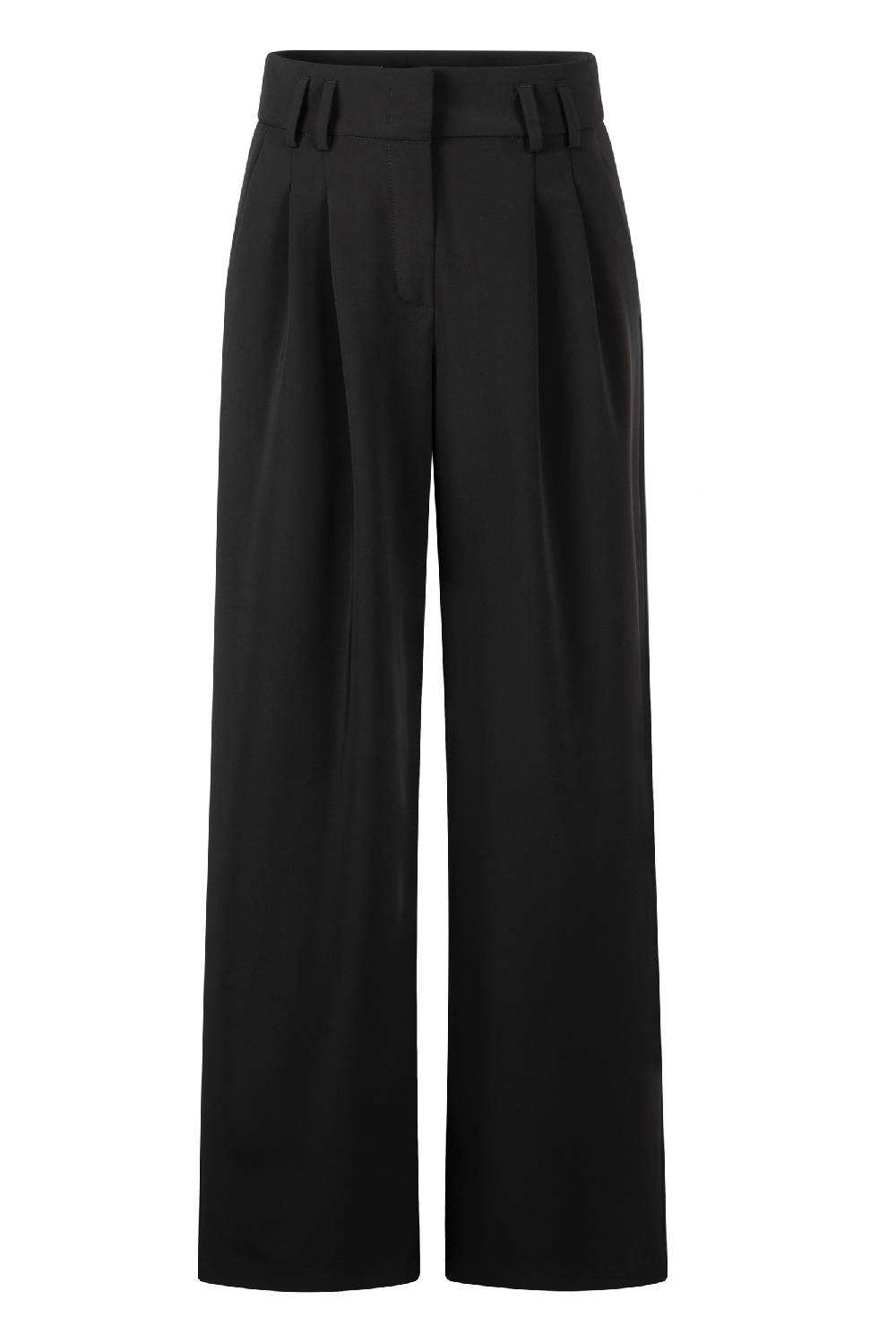 Raffaello Rossi Bundfaltenhose Wide Leg lang High Waist schwarz: MAYLA Zeitlich begrenztes Angebot