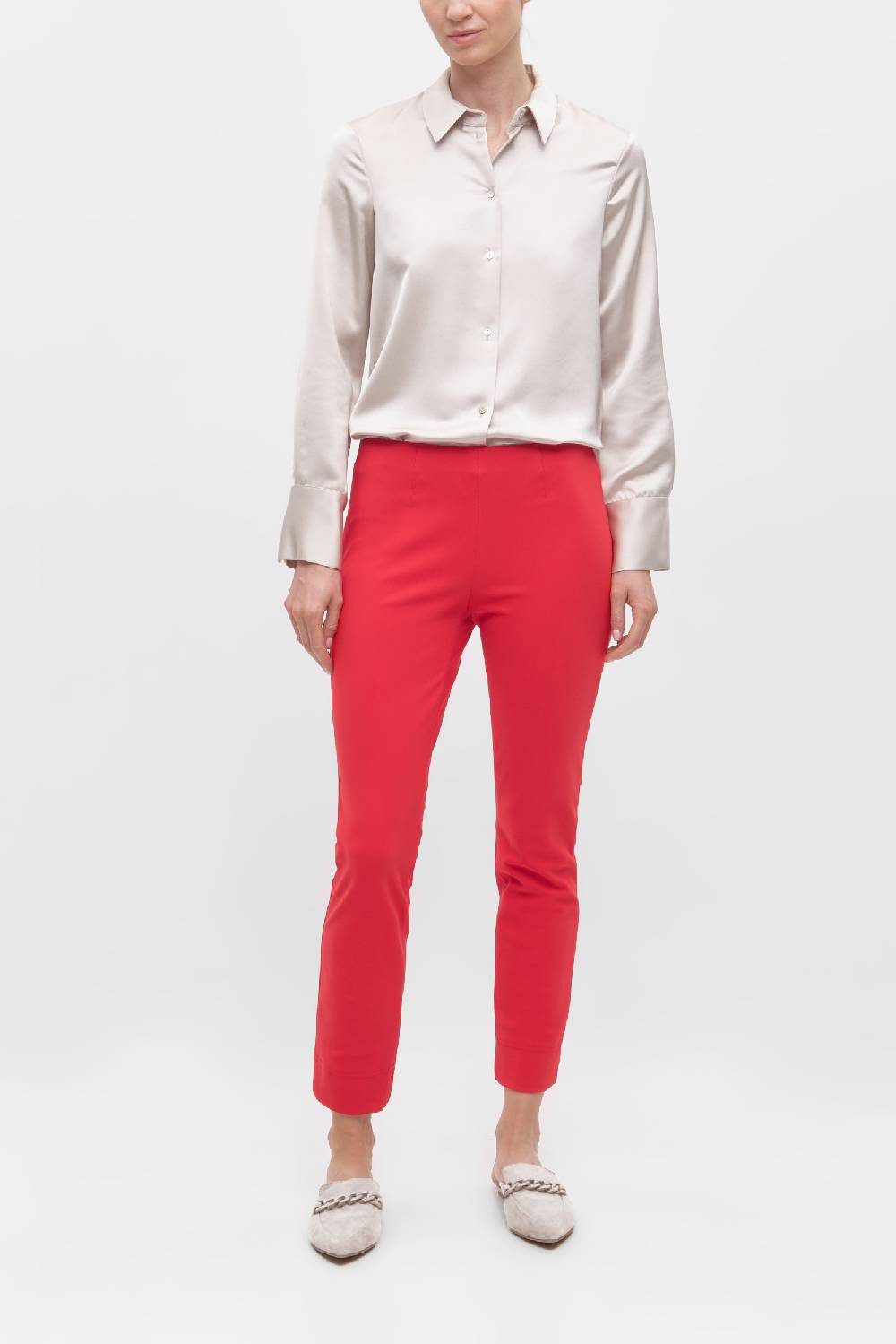 Raffaello Rossi Leggins Slim lang Mid Waist schwarz: PENNY Räumungsverkauf