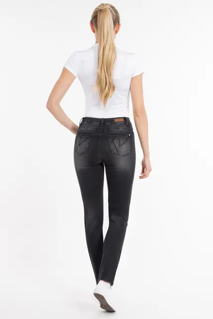 ﻿Recover Pants Powerstretch-Jeans Ramona in BLACK Artikelnummer REC-13348-01-U4092-999 Saisonale Angebote
