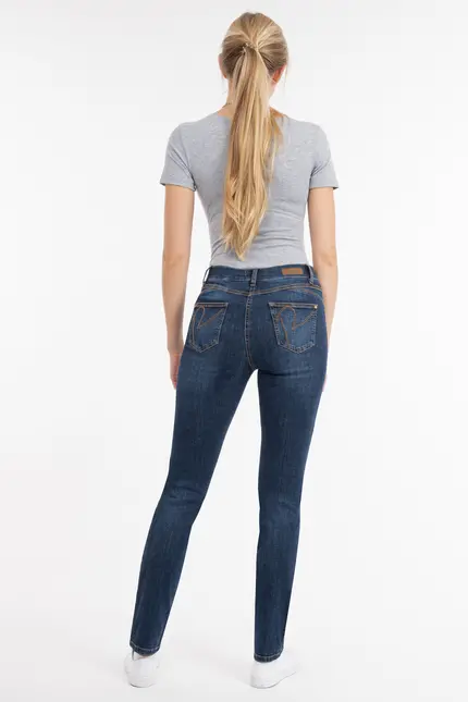 Recover Pants Powerstretch-Jeans Ramona in DENIM BLUE Artikelnummer REC-13348-01-U4092-145 Kauf eins, bekomm eins gratis