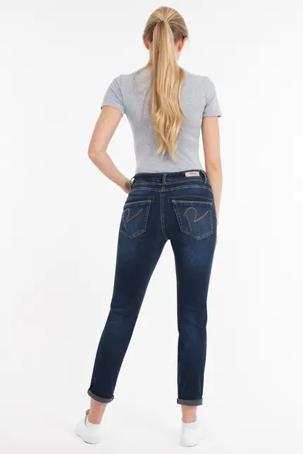 Recover Pants Powerstretchjeans Luna in DARK BLUE Artikelnummer REC-13346-01-U4075-499 VIP-Rabatte