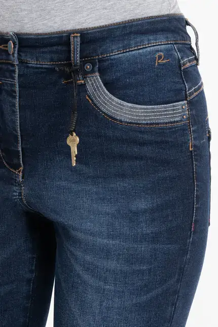 Recover Pants Powerstretchjeans Luna in DARK BLUE Artikelnummer REC-13346-01-U4075-499 VIP-Rabatte