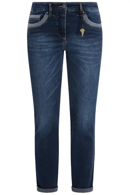 Recover Pants Powerstretchjeans Luna in DARK BLUE Artikelnummer REC-13346-01-U4075-499 VIP-Rabatte