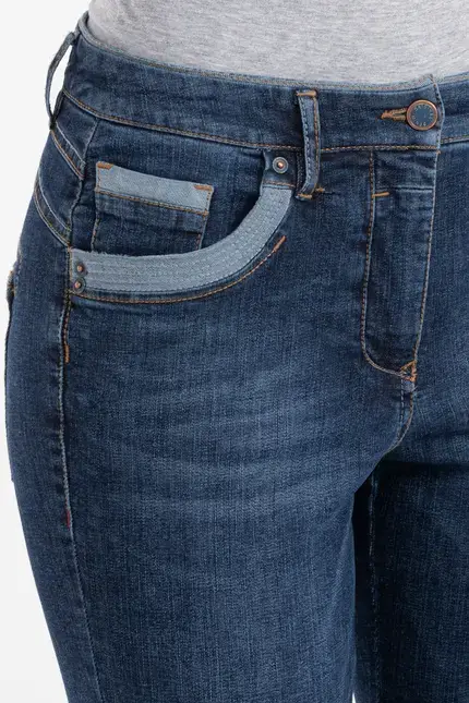 Recover Pants Powerstretchjeans Luna in DENIM BLUE Artikelnummer REC-13346-01-U4075-145 Tiefpreis