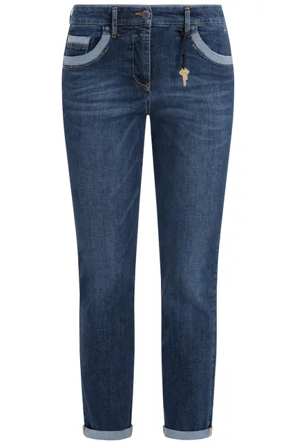 Recover Pants Powerstretchjeans Luna in DENIM BLUE Artikelnummer REC-13346-01-U4075-145 Tiefpreis