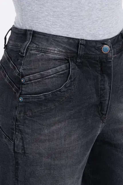 Recover Pants Powerstretch-Jeans Cindy in BLACK Artikelnummer REC-13333-02-U3880-999 Begrenzte Freigabe