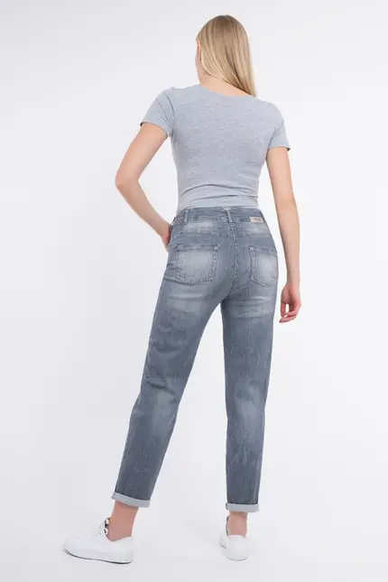 Recover Pants Powerstretch-Jeans Cindy in GREY Artikelnummer REC-13333-02-U3880-975 Letzte 3 Tage