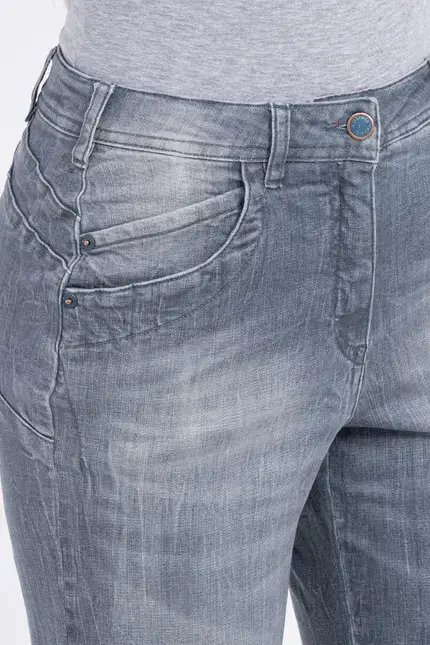 Recover Pants Powerstretch-Jeans Cindy in GREY Artikelnummer REC-13333-02-U3880-975 Letzte 3 Tage