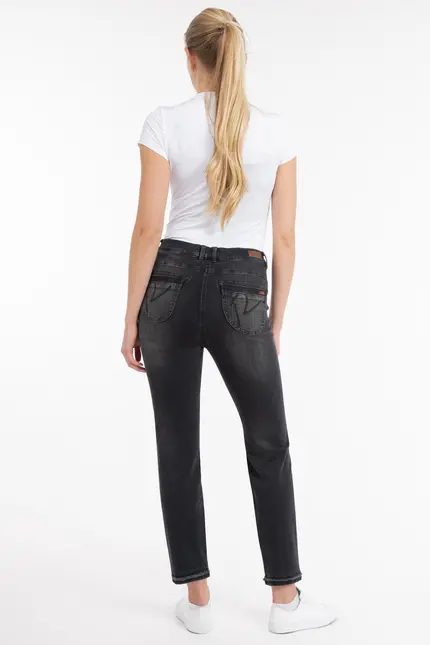 Recover Pants Powerstretch-Jeans Ronja in BLACK Artikelnummer REC-13330-U4080-999 Neueste Stile