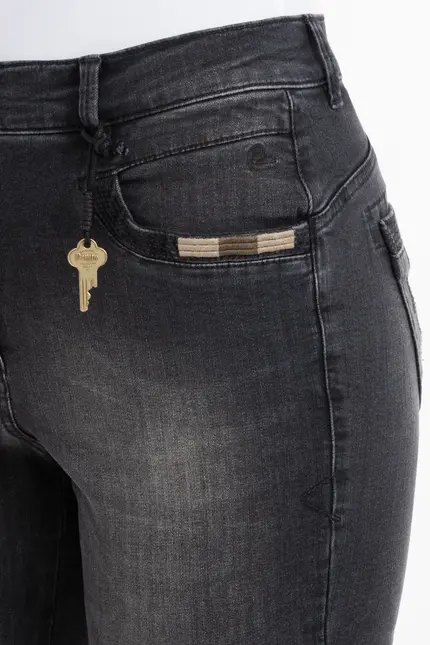 Recover Pants Powerstretch-Jeans Ronja in BLACK Artikelnummer REC-13330-U4080-999 Neueste Stile
