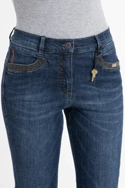 Recover Pants Powerstretch-Jeans Ronja in DENIM BLUE Artikelnummer REC-13330-U4080-145 Letzte 2 Tage