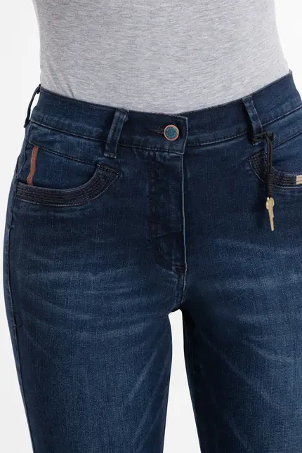 Recover Pants Powerstretch-Jeans Ronja in DARK BLUE Artikelnummer REC-13330-U4080-499 Zeitbegrenzte Promotion