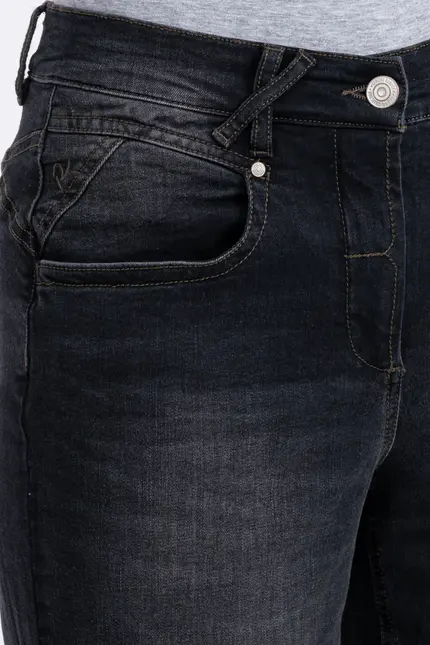 Recover Pants Powerstretchjeans Kiara in BLACK Artikelnummer REC-12737-04-U3903-999 Vierteljährliche Förderung