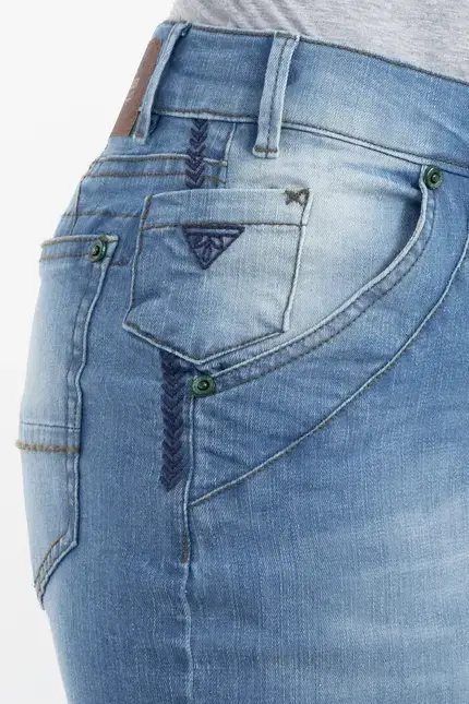 Recover Pants Powerstretch-Jeans DUNJA in DENIM BLUE Artikelnummer REC-12728-03-U3880-145 Discount Store für neue Produkte
