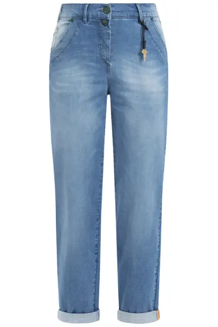 Recover Pants Powerstretch-Jeans DUNJA in DENIM BLUE Artikelnummer REC-12728-03-U3880-145 Discount Store für neue Produkte