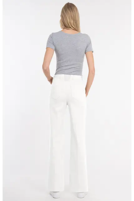 Recover Pants Flared-Jeans Tanja in WEIß Artikelnummer REC-13406-01-4238-110 Speichern exportieren