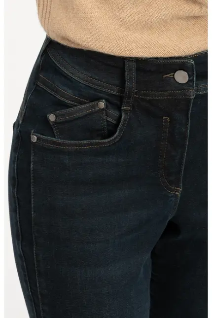 Recover Pants Slim-Fit-Jeans Darlin in DENIM BLAU/ KHAKI Artikelnummer REC-13362-4292-599 Verkauf