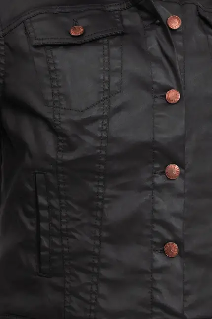 Recover Pants Jacke in Lederoptik in SCHWARZ Artikelnummer REC-30100-4032-990 Limitierter Zeitrabatt