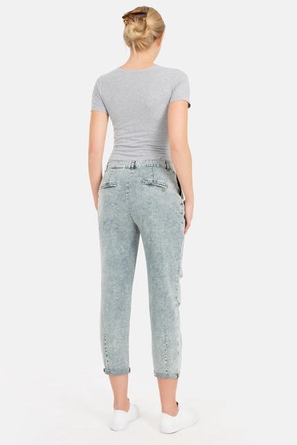 Recover Pants Bonny, Relaxed-Fit Jeans in SKY BLEACHED Artikelnummer REC-13387-4250-122 Sonderangebot