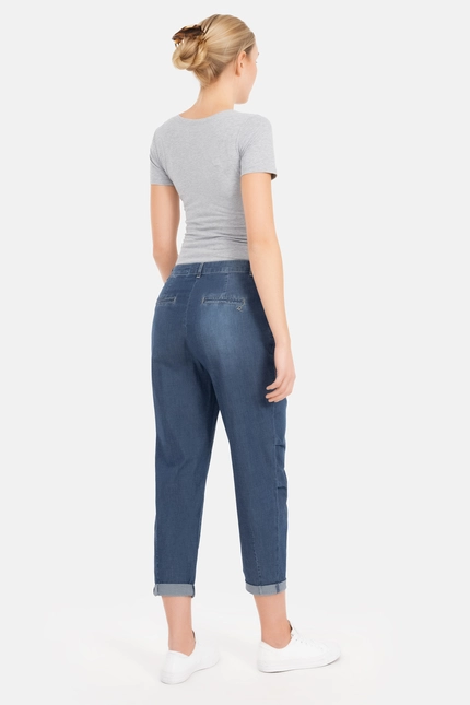 Recover Pants Bonny, Relaxed-Fit Jeans in DENIM BLUE Artikelnummer REC-13387-4250-144 Rabatt