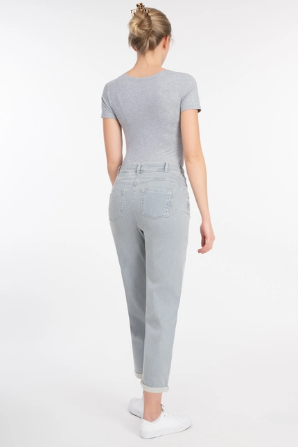 Recover Pants Alica, Relaxed-Fit Jeans in SILBER Artikelnummer REC-13333-03-4229-901 Versandkostenfrei